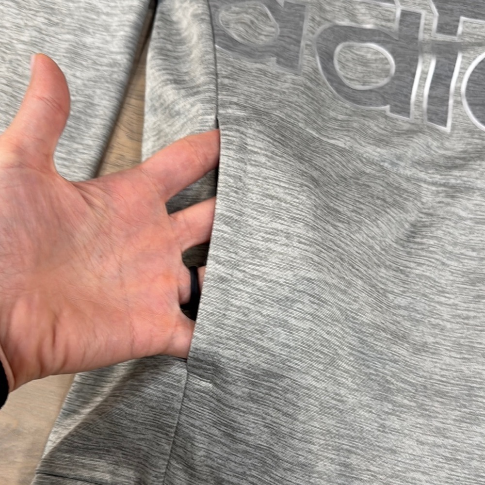 Adidas Gray Hoodie - Picture 3 of 11
